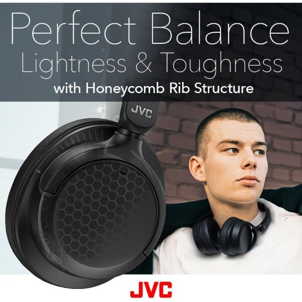 Фото - Навушники накладні бездротові JVC HAS75N-B-U